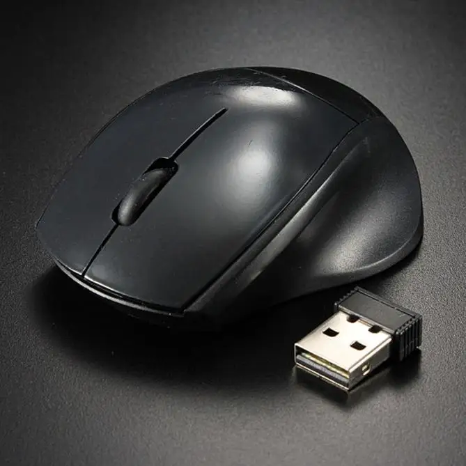 

2.4GHz Mice Optical Mouse Cordless USB Receiver PC Wireless for Laptop