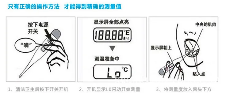 1 шт. цифровой ЖК-нагревательный термометр инструменты дети ребенок температура тела измерения