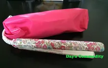 Z002 water transfer printing floral straightening irons styling tools hair straightener electronic flat iron pranchas de