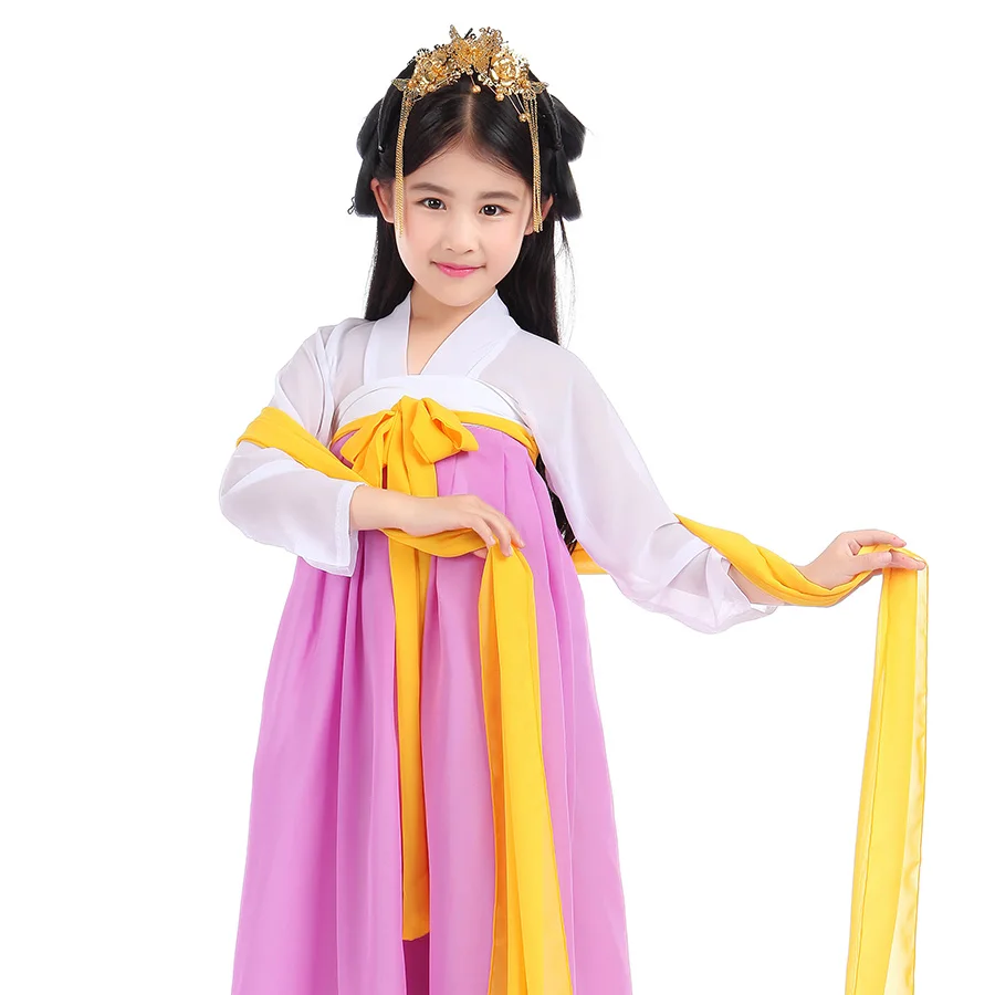 High quality New Korean Traditional Dress Long Section Girl Korean Hanbok National Costume Blouse Tops and
