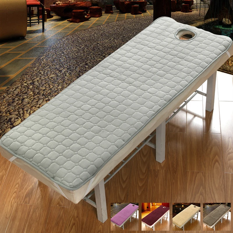 Non slip Mattress Bed Sheets Flannel Beauty Salon Body Care Dedicated