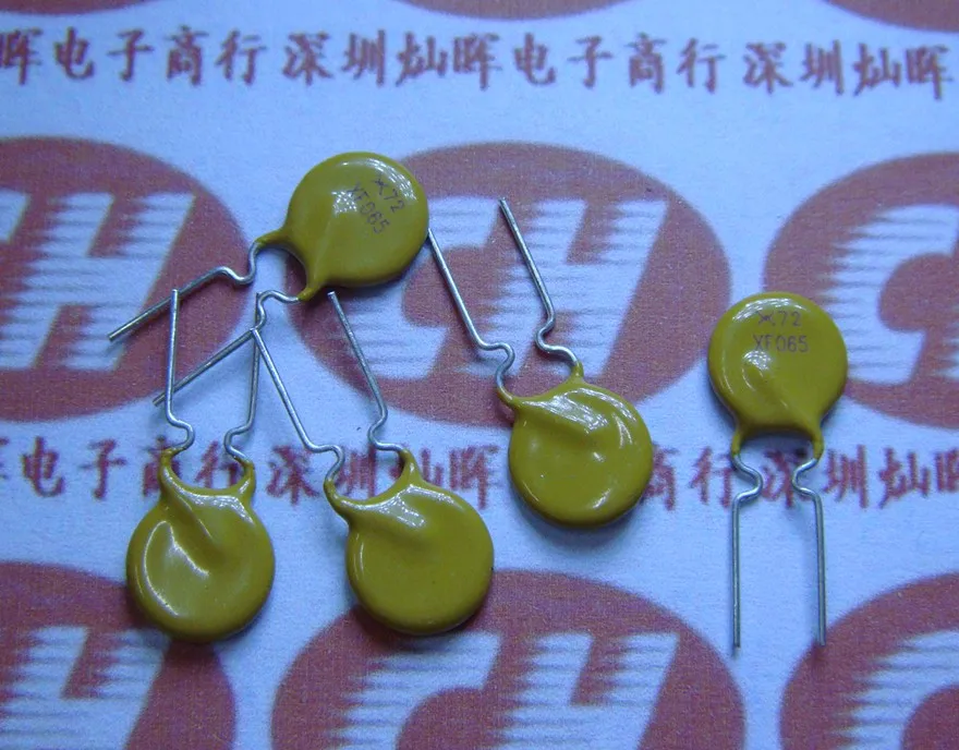

50pcs 72V 0.65A 650MA X72 XF065 PPTC PolySwitch Resettable Fuse.