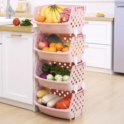 High Quality Kitchen Cabinet Storage Home Kitchen Supplies Small Department Storage Vegetable Dish Food Basket Multi-layer High Quality Kitchen Cabinet Storage Home Kitchen Supplies Small Department Storage Vegetable Dish Food Basket Multi-layer