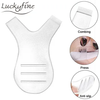 

10pcs Plastic Y Shape Eyelash Brush Eye Lash Make Up Clean Up Wands Applicator For Eyelash Perming Curler Eyrlashes Extension