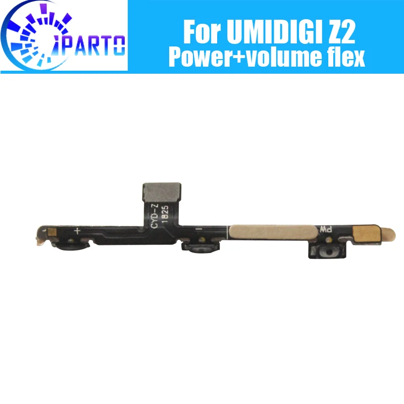 UMIDIGI Z2 гибкий кабель боковой кнопки кабель оригинальная мощность+ Кнопка громкости гибкий кабель, запчасти для ремонта для UMIDIGI Z2