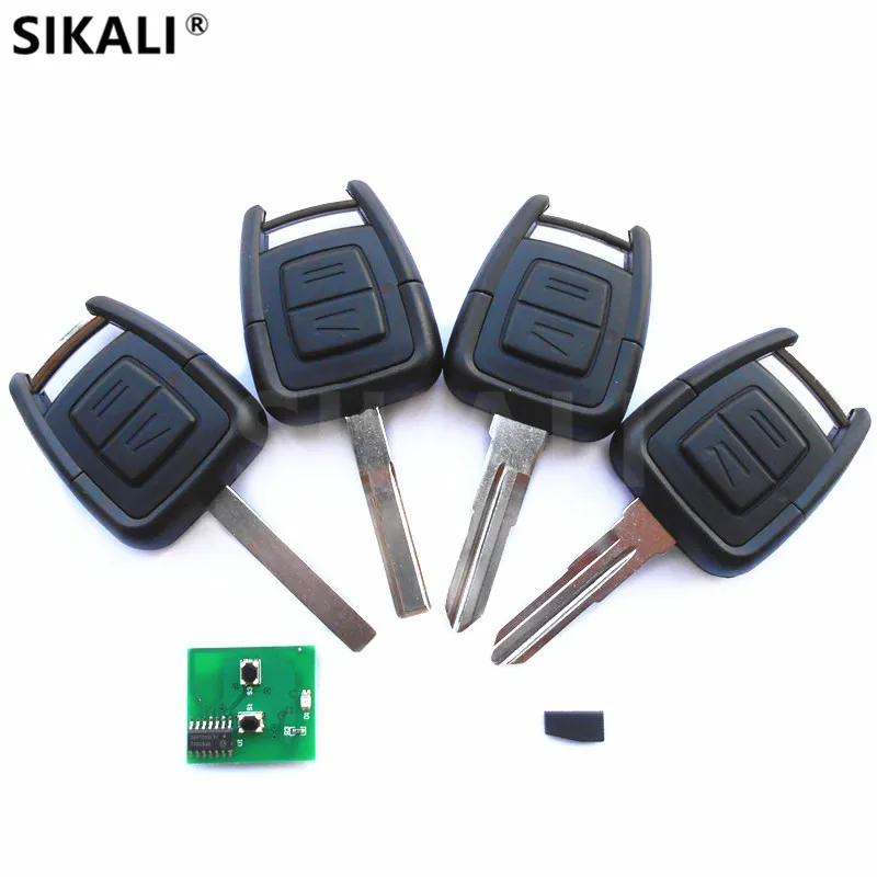 

2BT Car Remote Key for Vectra Zafira Omega Astra Vehicle Alarm RK 203 CE 0682 433.92 MHz ID40 Chip for OPEL