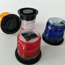 6 цветов светодиодный водонепроницаемый Предупреждение ющий светильник на солнечной батарее, потолочный стробоскопический светильник с сильным магнитным движением и дорожным маяком, светильник