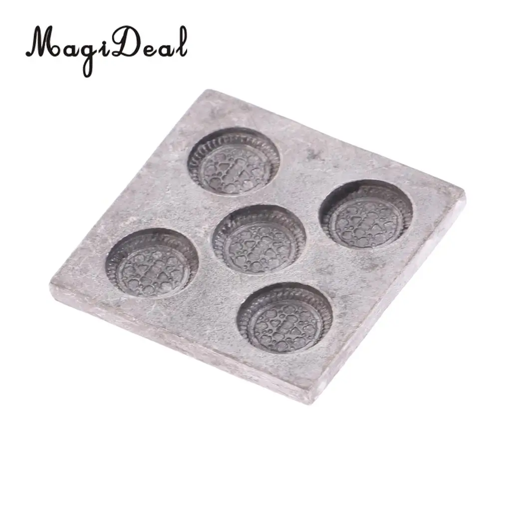 1/12 Scale Kitchenware Cookie Mould Kitchen Tools Kit Miniature Model for Dollhouse Kitchen Decor Accs Children Toys
