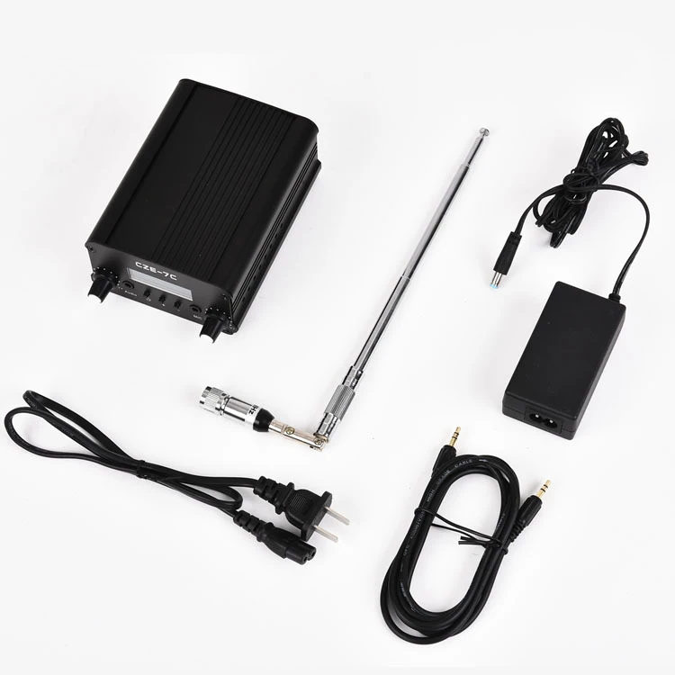 

1W/7W Stereo High-quality Broadcasting FM FM amplifier of radio frequency modulation transmitter Vehicle-mounted FMtransmitter