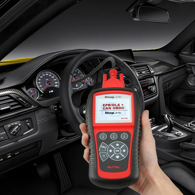 Autel Diaglink OBDII Автомобильный диагностический инструмент OBD2 сканер Все системы DIY