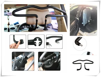 

auto seat back PU stainless steel hanger suit car accessories for Porsche 918 Cayman Boxster 919 718 GT3