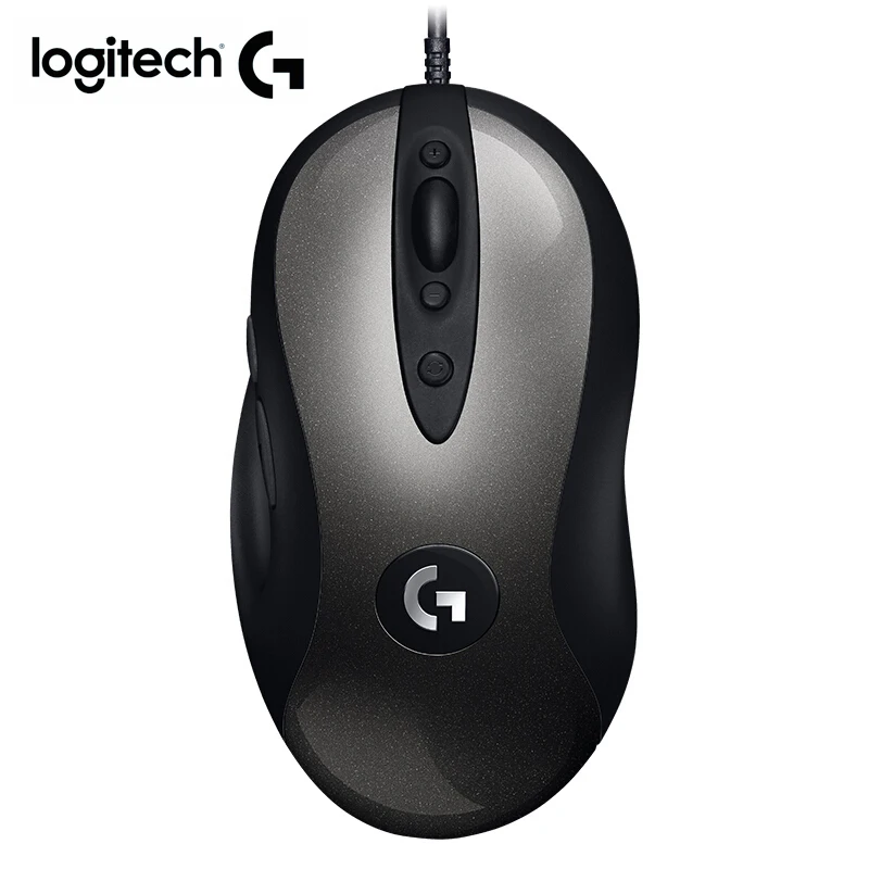Logitech LEGENDARY игровая мышь MX518 с датчиком героя 16000DPI Проводная USB для ноутбука ПК
