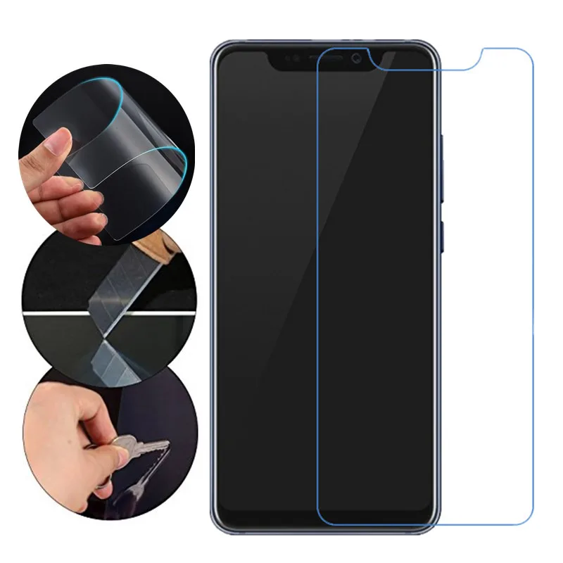 

For ZTE AXON 9 Pro Nano Film for Nubia Z18 Transparent Screen Protector Scratch Proof LCD Film Not Glass