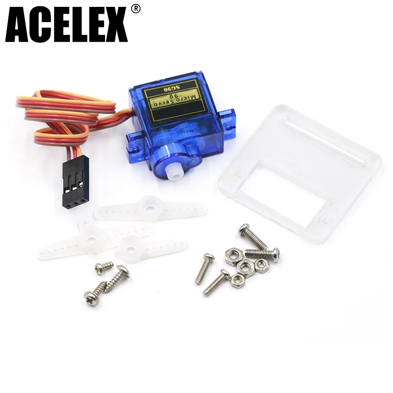 

Smart Electronics 1Pcs Rc Mini Micro 9g 1.6KG Servo SG90 for RC 250 450 Helicopter Airplane Car Boat