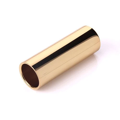 

ELOS-1pc Guitar Slide Golden Stainless Steel Finger Knuck