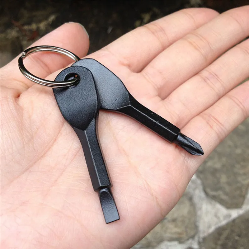 

ROMAD Multi Function Key Chain for Men Women Key Style Tools Key Rings Outdoor Useful Keychain Travel Jewelry for Party R4