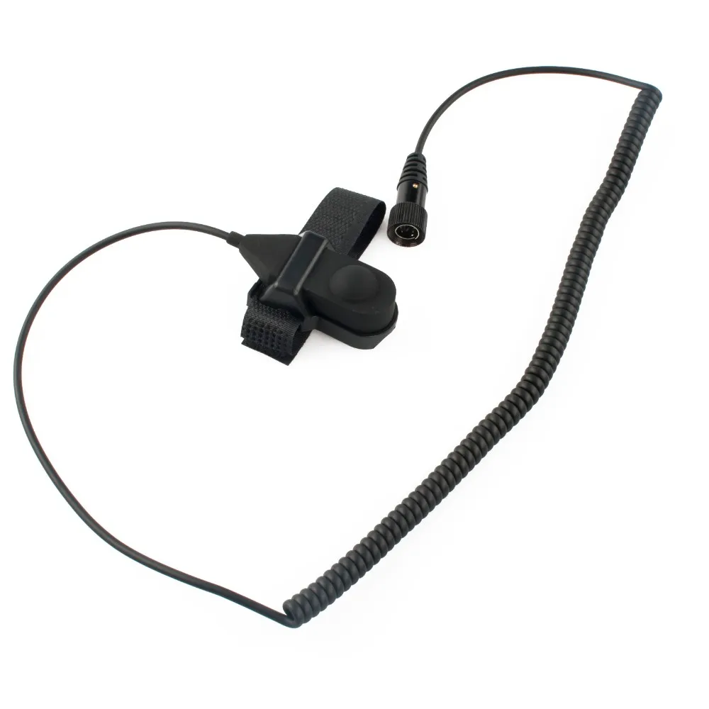 Motorcycle Helmet Headset Microphone for Midland for LXT210 G225  GXT500 Walkie Talkie with Finger PTT (5)