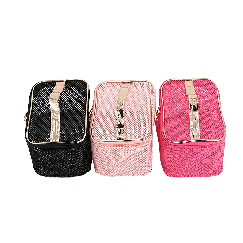 

Makup Cosmetic Storage Box Travel Wash Organizer Waterproof PVC Makeup Wash Portable Storage Bag Case