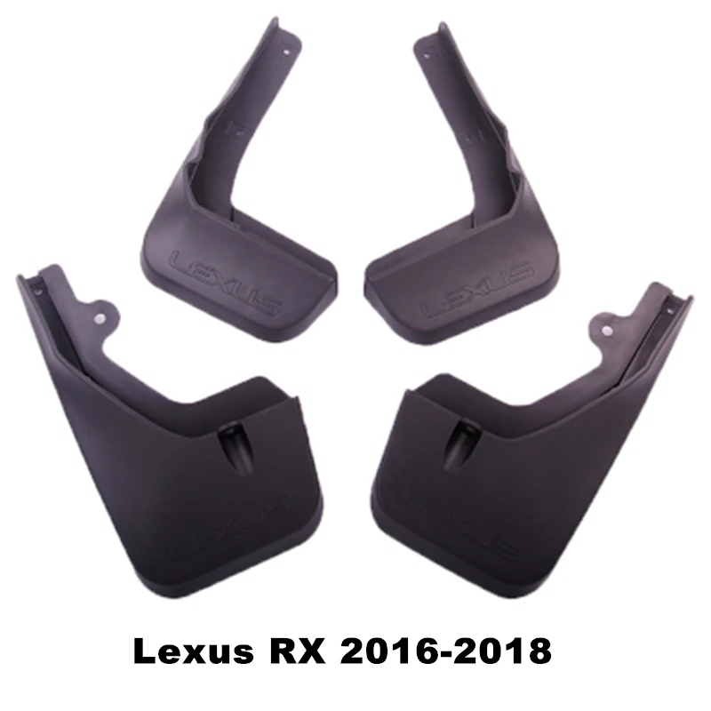 

Car Mudflaps Splash Guards Mud Flap Mudguards Fender For LEXUS RX RX350 RX450h RX200T RX350L 2016-2018 Car Styling Accessories