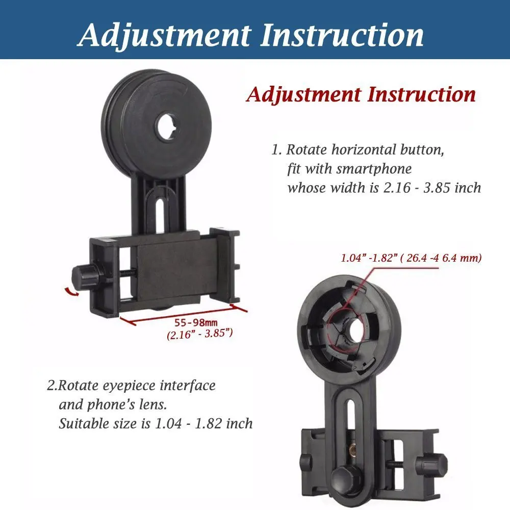 Wrumava телефон быстрая фотография Стенд адаптер крепление разъем для телескопа бинокль монокуляр зрительный микроскоп для iPhone