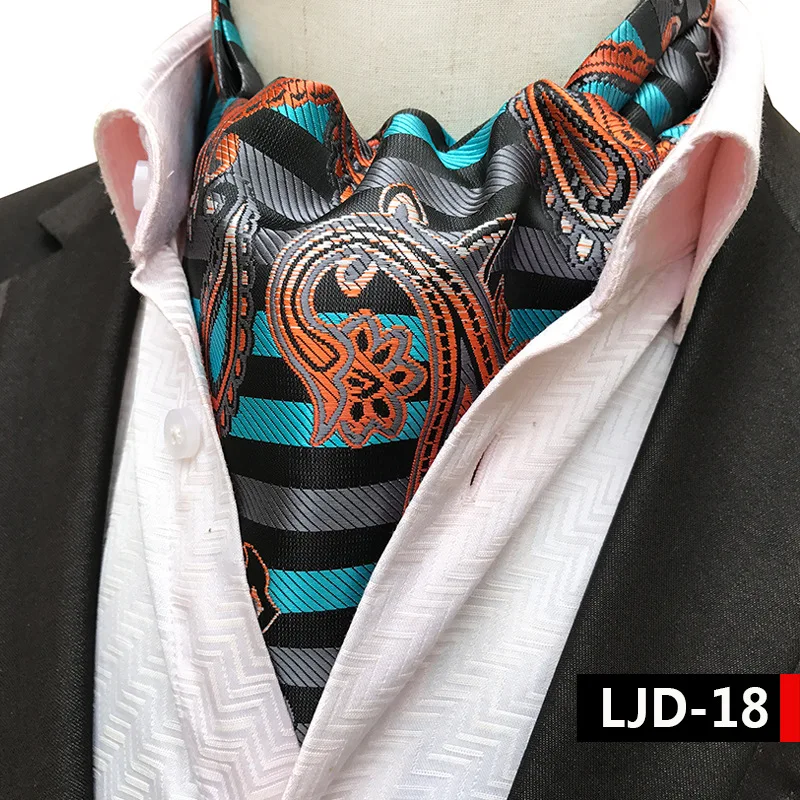 Мужская мода высокого качества полиэстер жаккардовые аксессуары Cravat Мода Взрыв Ретро стиль Мужская мода галстук-бабочка - Цвет: LJD-18