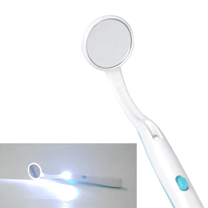 

1PCS Anti Fog Dental Mirror with Super Bright LED Light Mouth Mirror Oral Mirror LED Bright Dental Hygiene Tools Random