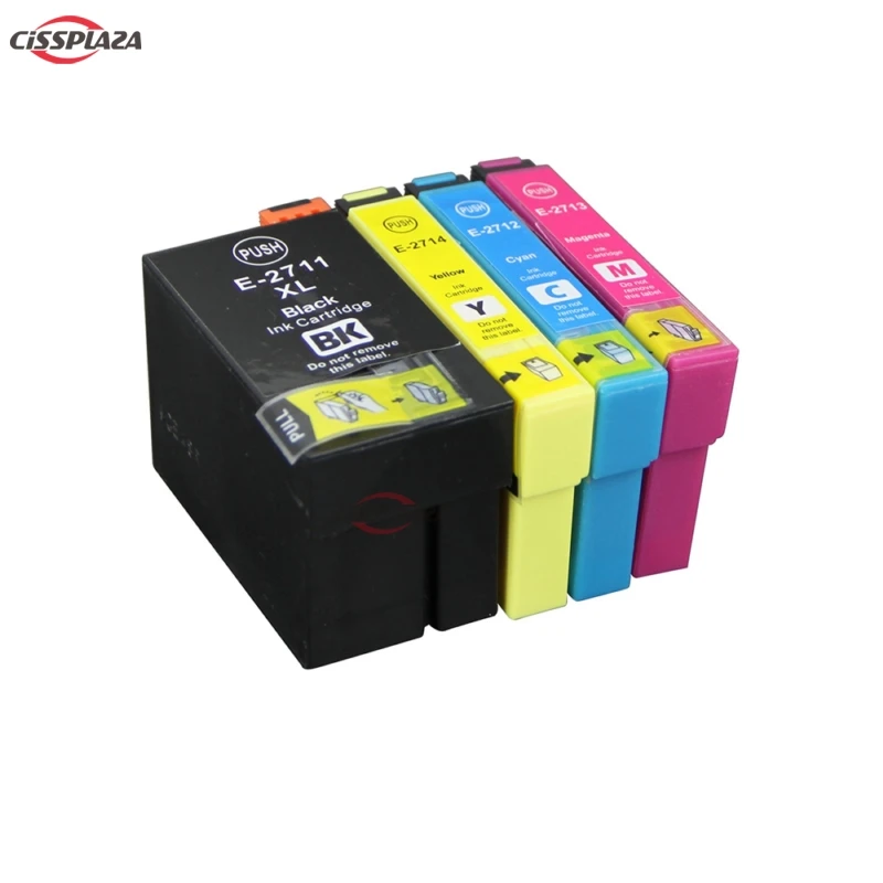 CISSPLAZA 27XL T2711 ink cartridge compatible For Epson WF7110 WF7610 WF7620 WF3620 WF3640 WF7715 WF7710 WF7210 printer | Компьютеры и