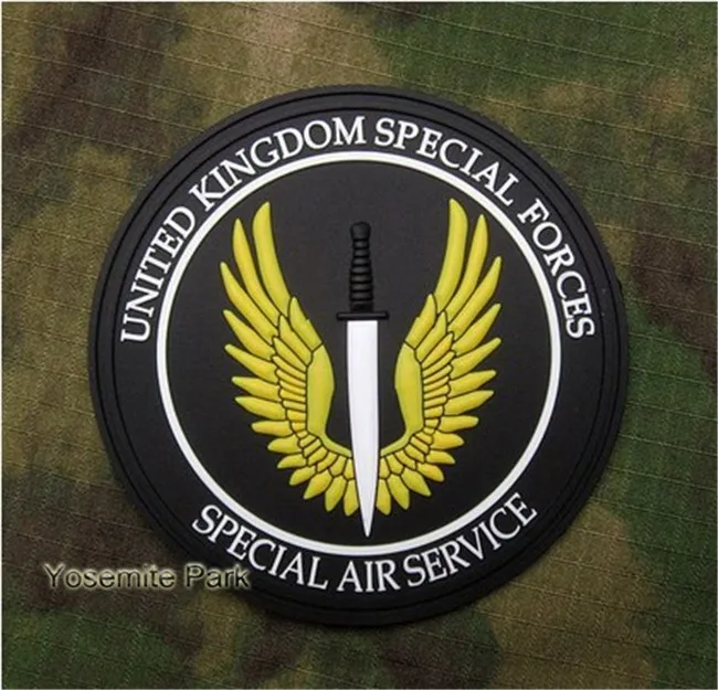 Британский SAS патч спецназ патчи UK армии Военная Униформа нашивки крюк задняя