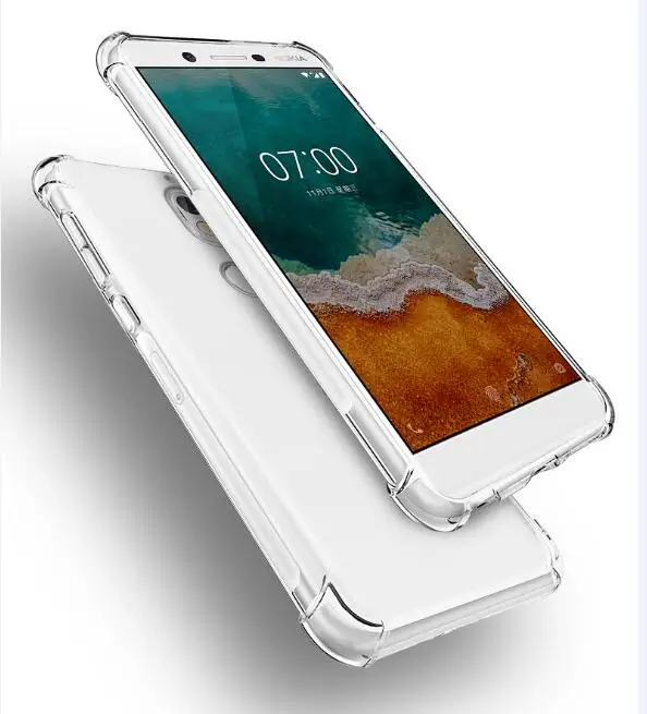 

Antiskid Silicon Soft Case For Nokia 7 Phone Case For Nokia 7 Plus 6.2 7.2 Soft Back Case