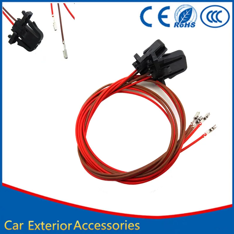

2x Car Accessories Auto Door Warning Light Cable Wires FOR VW Passat B6 b7 Tiguan Golf Jetta MK5 MK6 MK7 CC Sharan Scirocco EOS