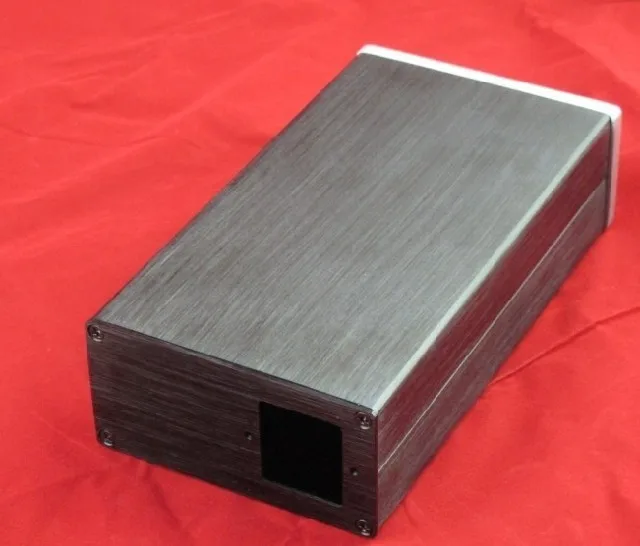 1005 Full aluminum Power amplifier chassis AMP case Enclosure headphone AMP box PSU box 102 50 189mm 
