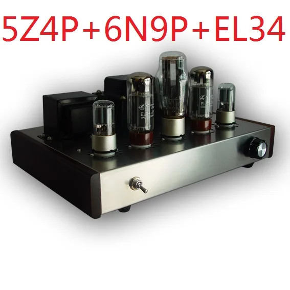 2019 Nobsound Werbe Single Ended Rohr Power Verstärker Montiert Version Mit 5Z4P + 6N9P + EL34-B Ausgang Power 13W + 13W AC110/220 2019 Nobsound Werbe Single Ended Rohr Power Verstärker Montiert Version Mit 5Z4P + 6N9P + EL34-B Ausgang Power 13W + 13W AC110/220