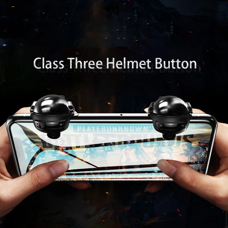 

C90 Mobile Game Fire Button Aim Key joystick Smart phone Mobile Game Trigger L1R1 Controller for PUBG Trigger
