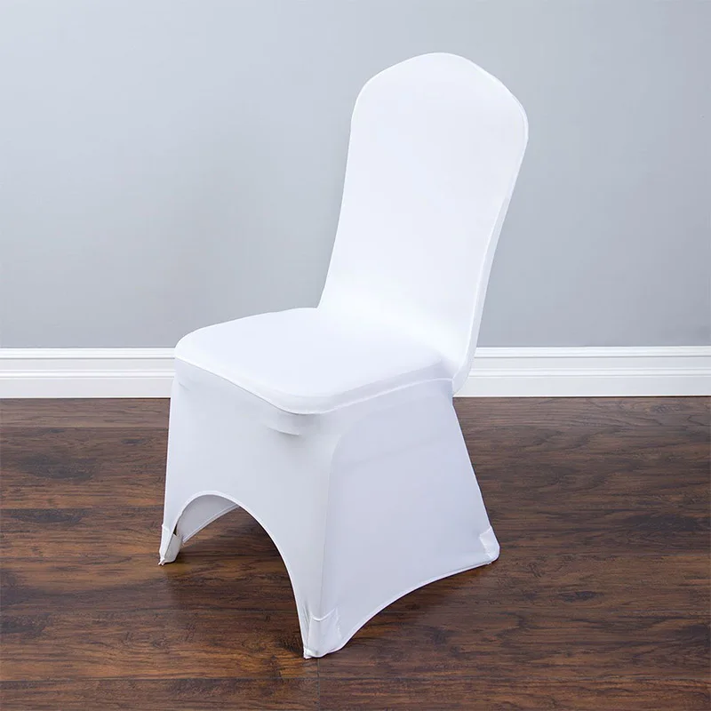 DHL или FedEx 100 шт Черный спандекс лайкра чехлы для стульев Крышка для свадебной вечеринки украшения для гостиниц
