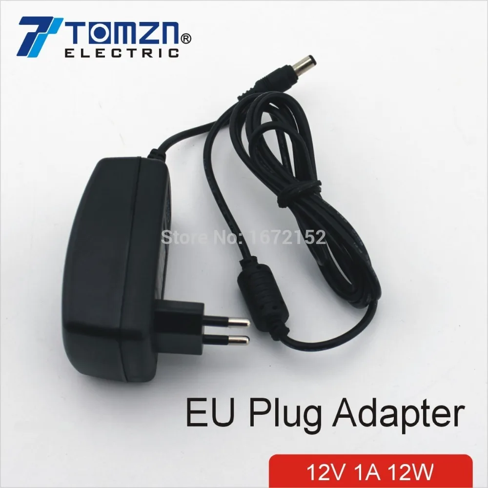 

12W AC 100-240V to DC 12V 1A Switching Power Supply Converter Adapter EU Plug