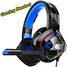 JOINRUN A66 PS4 Проводная игровая гарнитура 4D RGB Marquee стерео наушники с гарнитурой с микрофоном для нового Xbox One/ноутбука планшета