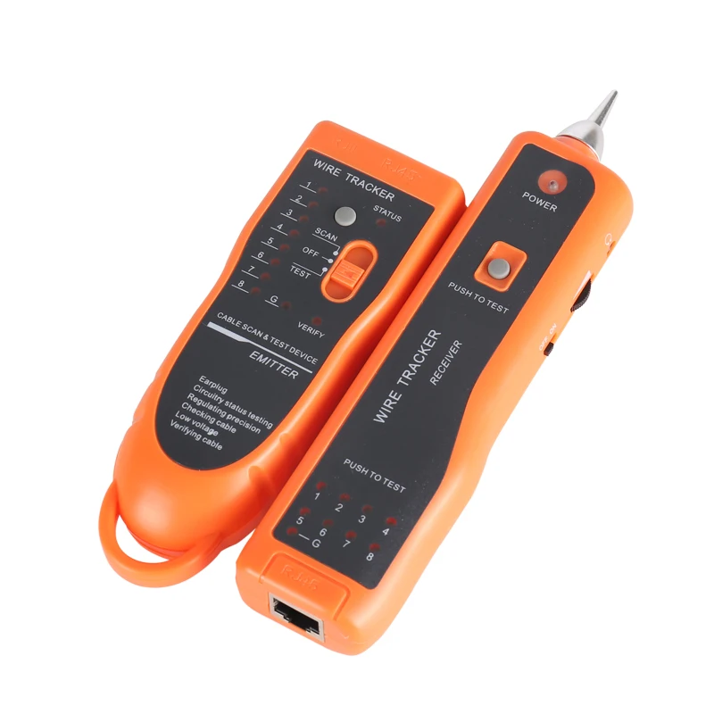 Hot Sale RJ11 RJ45 Cat5 Cat6 Telephone Wire Tracker Tracer Toner