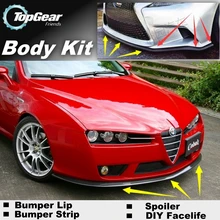 font b Bumper b font Lip Deflector Lips For Alfa Romeo 159 AR 2005 2015