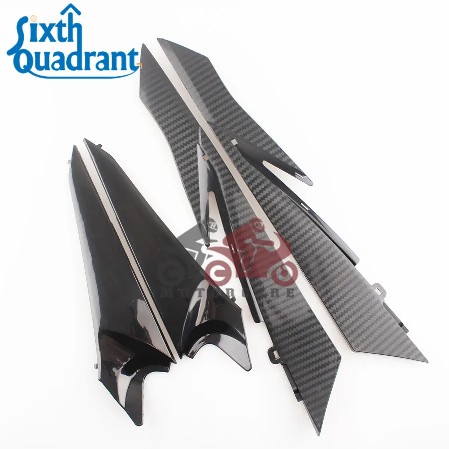 

Tank Side Cover Panel Fairing Front + Rear Set For SUZUKI GSXR600 750 GSX-R 600 750 2008 2009 2010 08 09 10