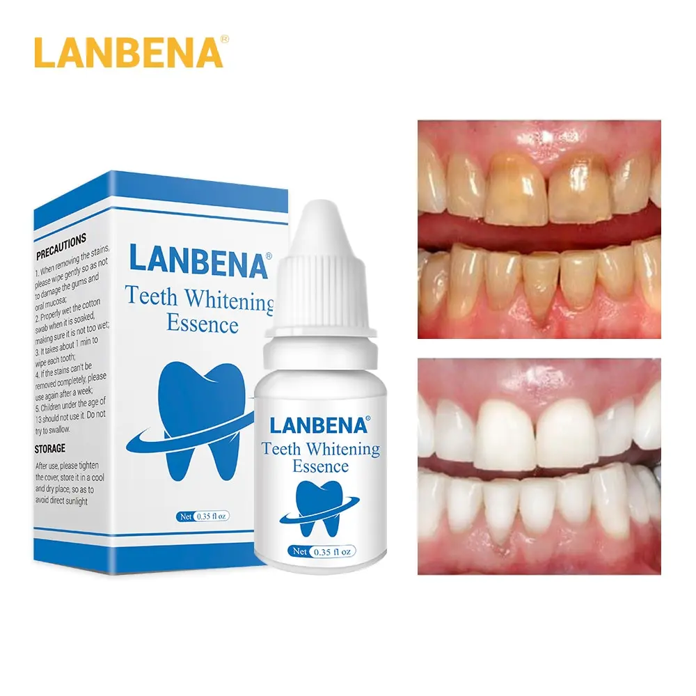 LANBENA продукт для отбеливания зубов Гигиена полости рта Чистящая пудра сыворотка