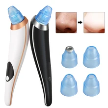 Электрический угорь вакуумный удалитель очиститель пор акне чистый отшелушивающая очистка Всасывания Лица Красота машина Уход за лицом инструменты