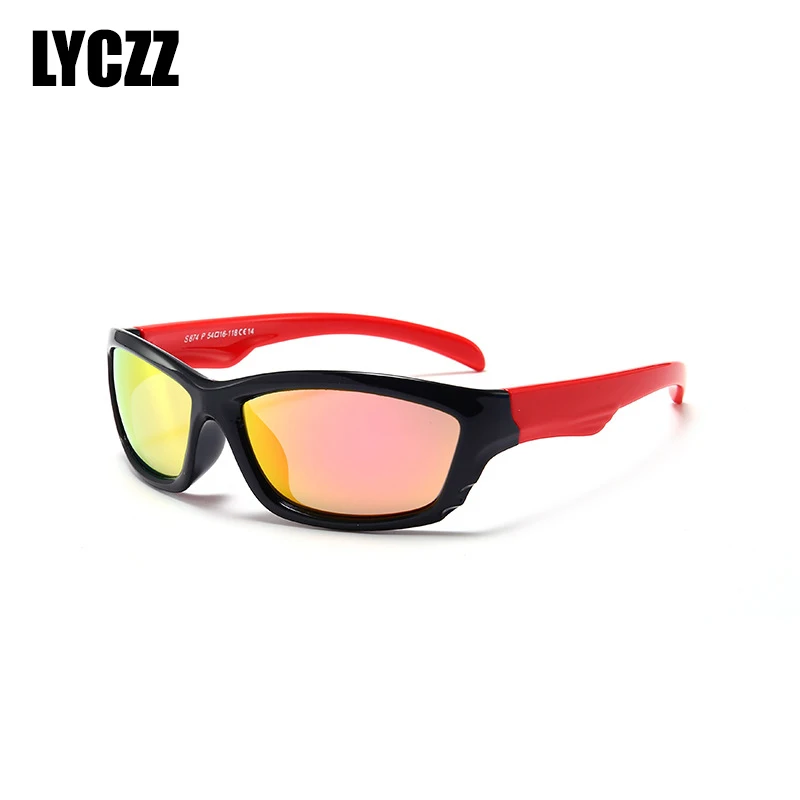 Lyczz Детские уличные спортивные солнцезащитные очки UV400 защитные поляризованные