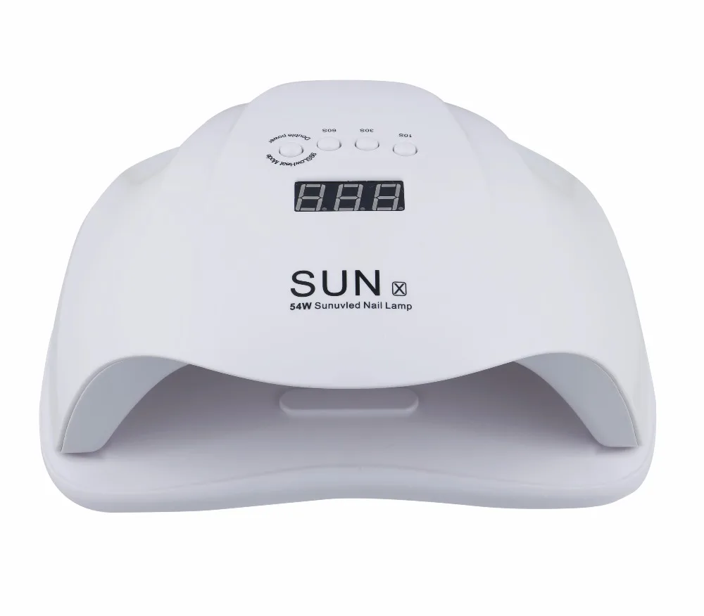 ENNKE SUNX 54W UV Светодиодная лампа для сушки ногтей 10s 30s 60s 99s таймер с кнопкой быстрого