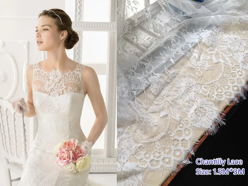 vestido novia encaje chantilly – vestidos de fiesta