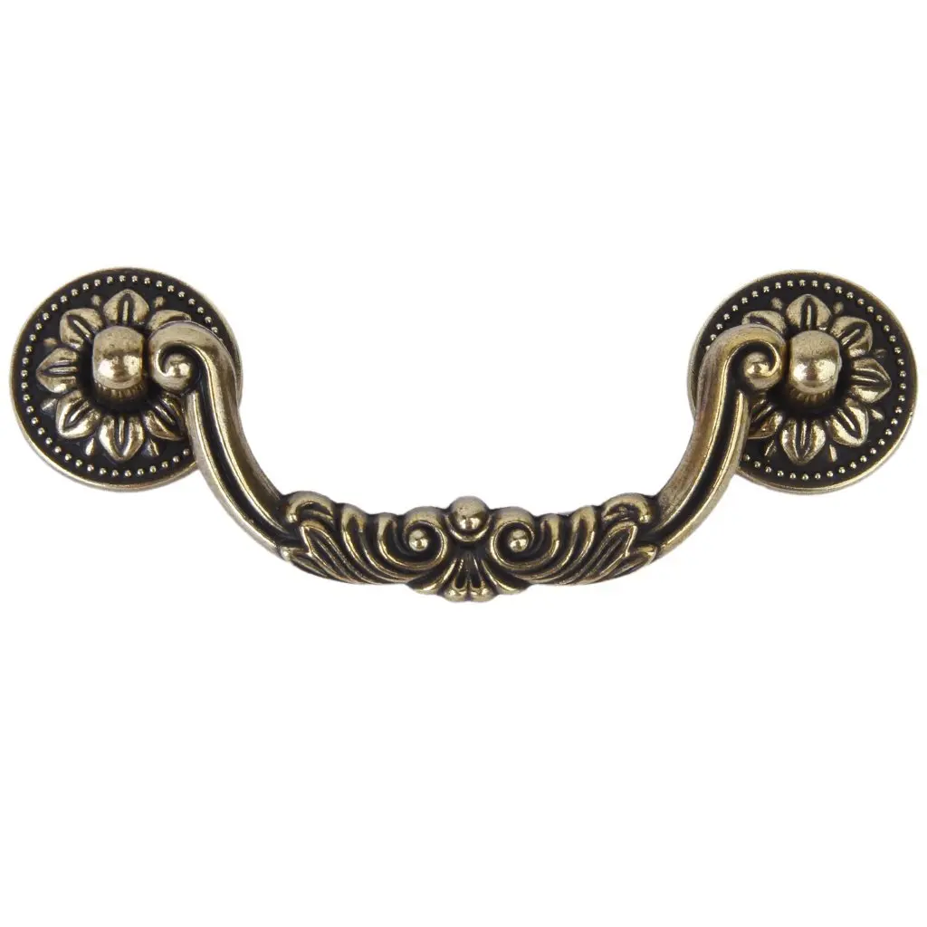 

1 x Retro Cupboard Cabinet Drawer Door Pull Handle 12.5cm---Bronze