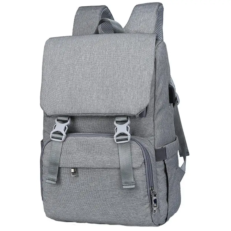 

Baby Diaper Bag With Usb Interface Large Baby Nappy Changing Bag Mummy Maternity Travel Backpack For Mom Nursing Bags