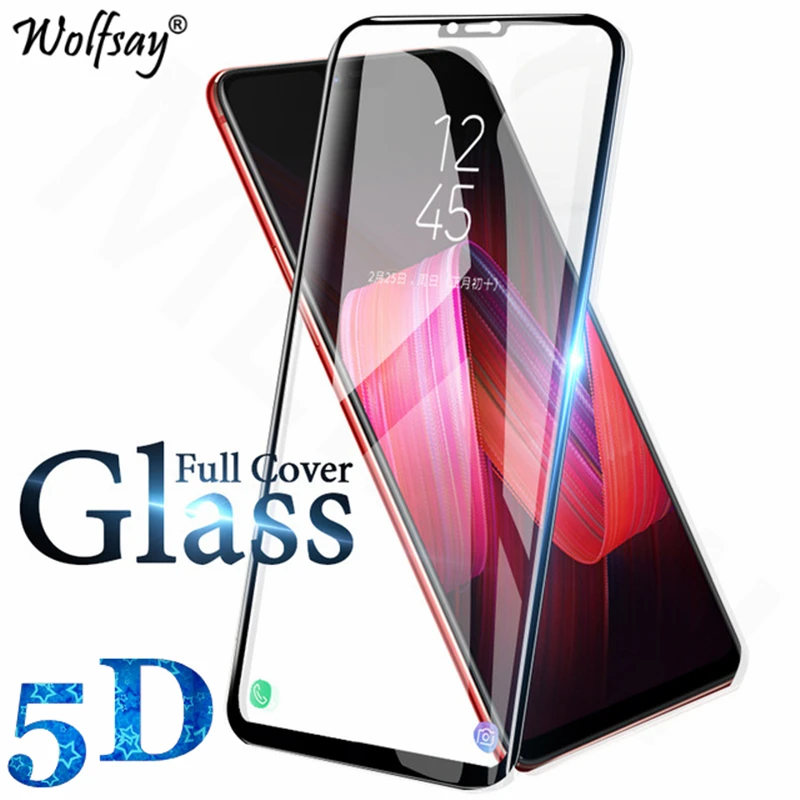 1 шт. 5D изогнутый экран протектор OPPO F5 закаленное стекло для F5/OPPO A73 против царапин