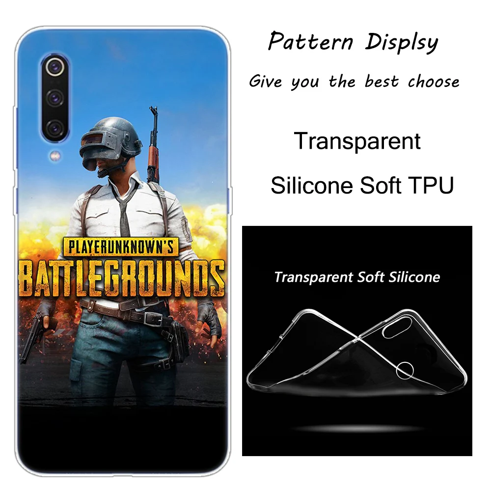 Лидер продаж и надписью «Keep Calm Pubg игры силиконовый чехол для Xiaomi Pocophone F1 9T 9 9SE 8 A2 Lite A1 A2 Mix3 Redmi K20 7A Note 4 4X5 6 7 Pro S2