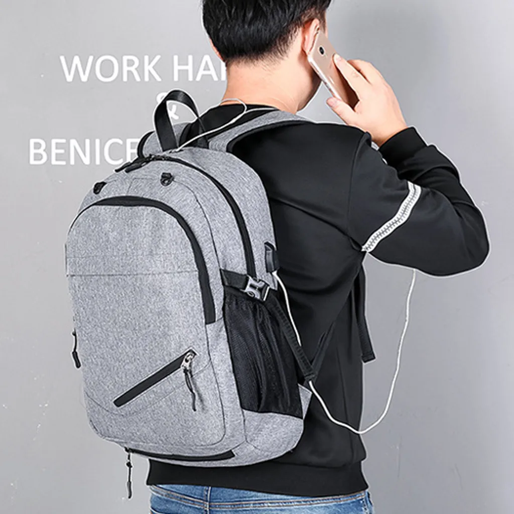 Рюкзак для ноутбука S port s, прочный рюкзак для путешествий на открытом воздухе, баскетбольный рюкзак, USB порт s, порт s, мода#6