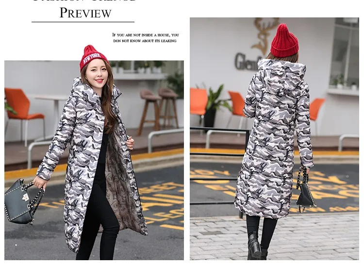 Женская куртка с принтом Экстрим зима размера плюс casaco de одежда теплые длинные парки женские с капюшоном ватные mujer звезда пальто MZ905